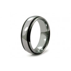 Tungsten Dome With Beveled Border Ring